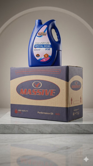 كرتونة 5 لتر ازرق